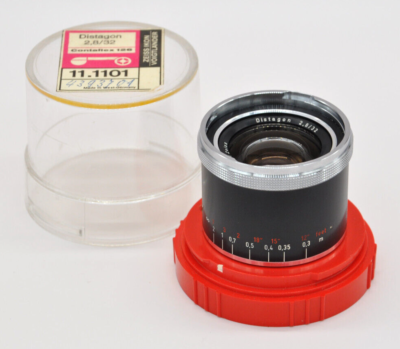 Camera Lens Carl Zeiss Distagon 2.8 / 32, No. 4393701 for