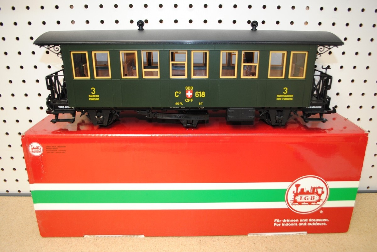 LGB 31330 SBB Brünigbahn Triple-Axle 3rd Class Passenger Car #618
