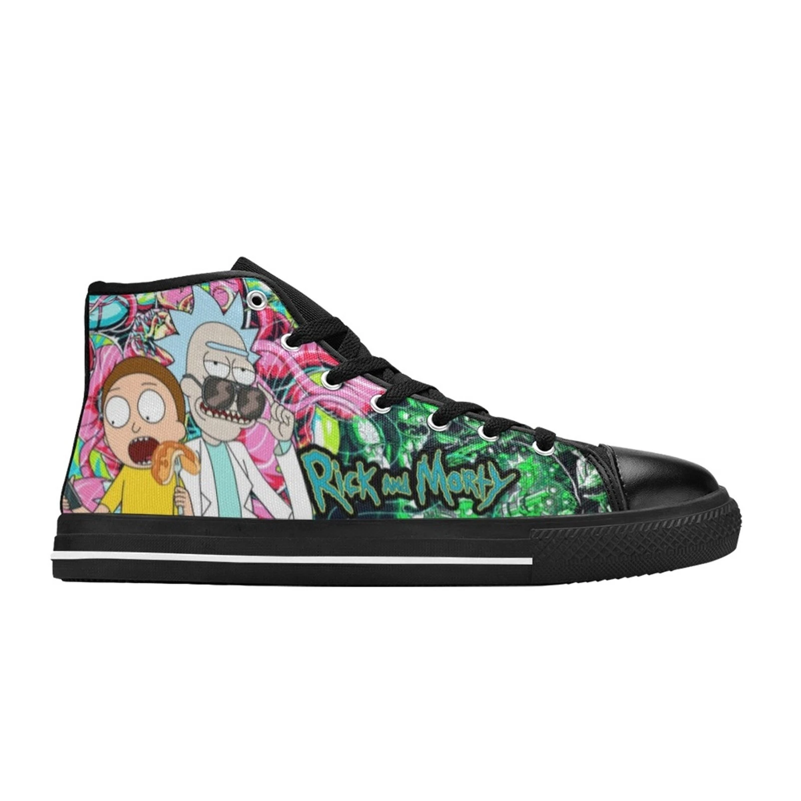 Rick and Rickandmorty  10 High Top Sneaker , Shoes Athletic