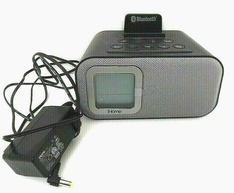 iHome AM FM Radio Bluetooth Speaker Amazing Sound USB Dual Alarm Charging