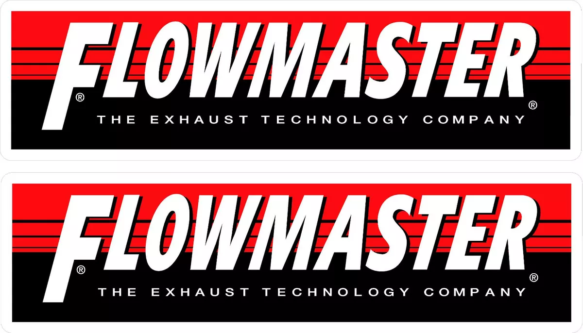 3804 (2) 2.0" Flowmaster Sticker Decal Helmet Hard Hat Fully LAMINATED |  eBay