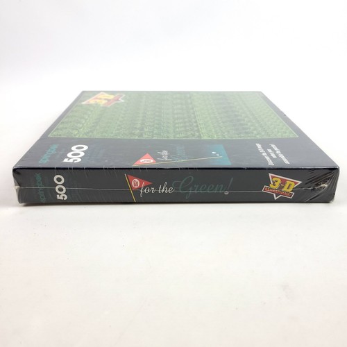 Go For The Green Golf Puzzle Springbok By Hallmark 500 Pcs 3-D Sensations! 1994 - Picture 3 of 5