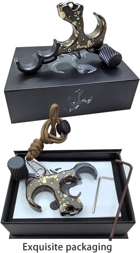 Ambidextrous Adjustable Archery Release Aid with Durable Aluminum Alloy Design - Picture 9 of 9