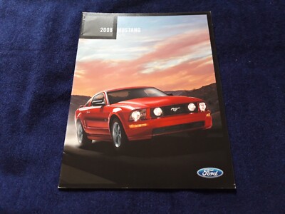 2008 Ford Mustang / SHELBY GT500 Prospekt Brochure Catalog ENGLISH USA 36 S. e