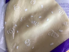 Anagram Latex Printed Helium 1m /39inch Balloon Swirls & Streamers CLEAR -L1/25