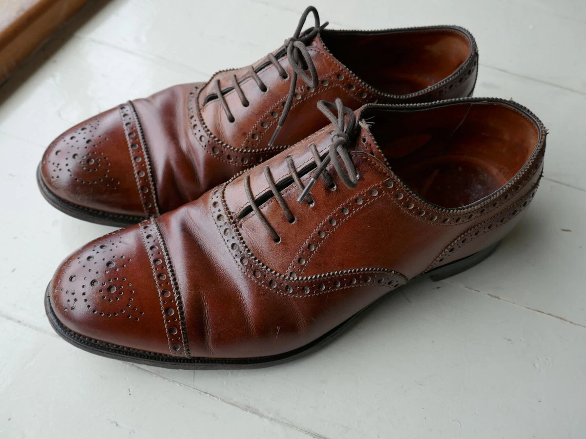 Semi brogue oxford shoes sale