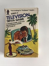 1984 Television Trivia Card Game No. 7031 Series 2 Card Game TV Hoyle