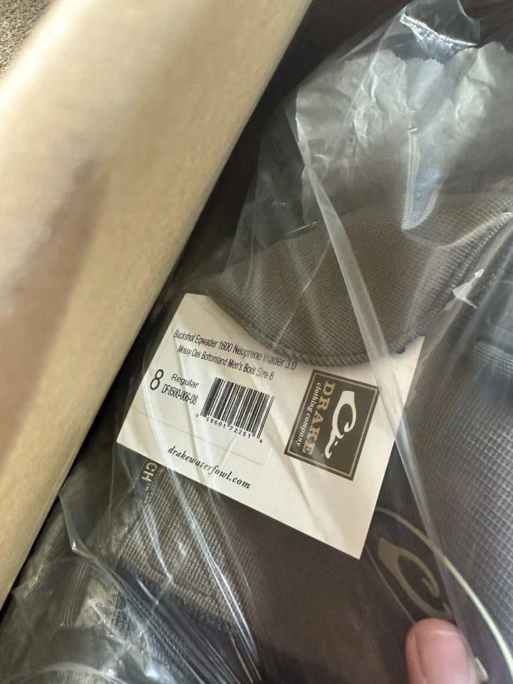 Drake Buckshot Eqwader 1600 Neoprene Wader 3.0. DF8500-006. SIZE 8. BEST DEAL - Image 4 of 4