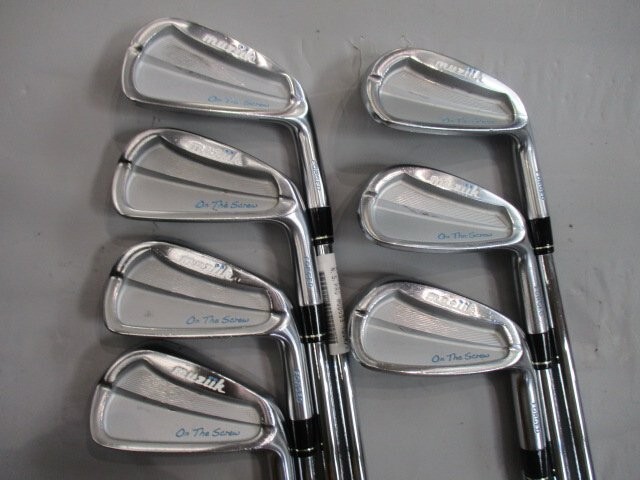 ムジーク 幻の名器muziik On The Screw MB FORGED Muziik ON THE SCREW FORGED Irons #4-9.P(7Clubs)/MODUS/Flex:X
