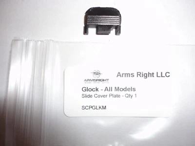 Glock 17 19 22-24 26 27 31-35 Slide Cover Plate - New OEM Part - Action Parts