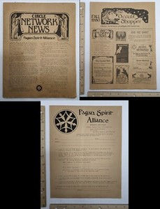 Circle Network News Newspaper Fall 1980 Vol 2 #3 Pagan Spirit Alliance Wiccan
