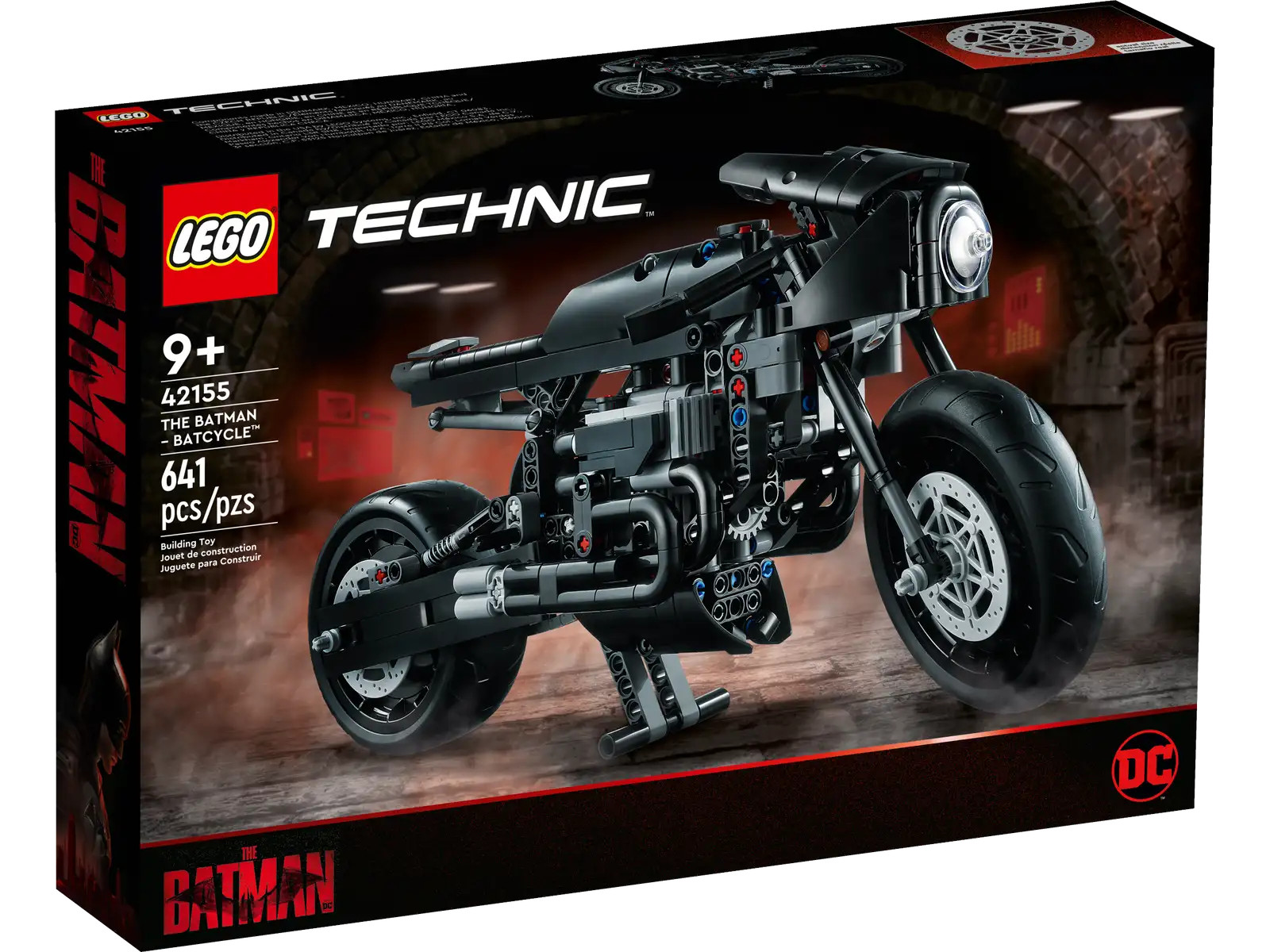 Lego Technic 42155 The Batman Batcycle | Modellismo DC da Collezione