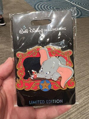 Disney Destination D23 Dumbo and Timothy Mouse Pin, LE 250, WDI, MOG