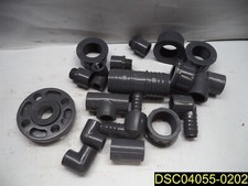 Qty  18: Schedule 80 PVC Pipe Fittings: Tees, Elbows, and more as shown