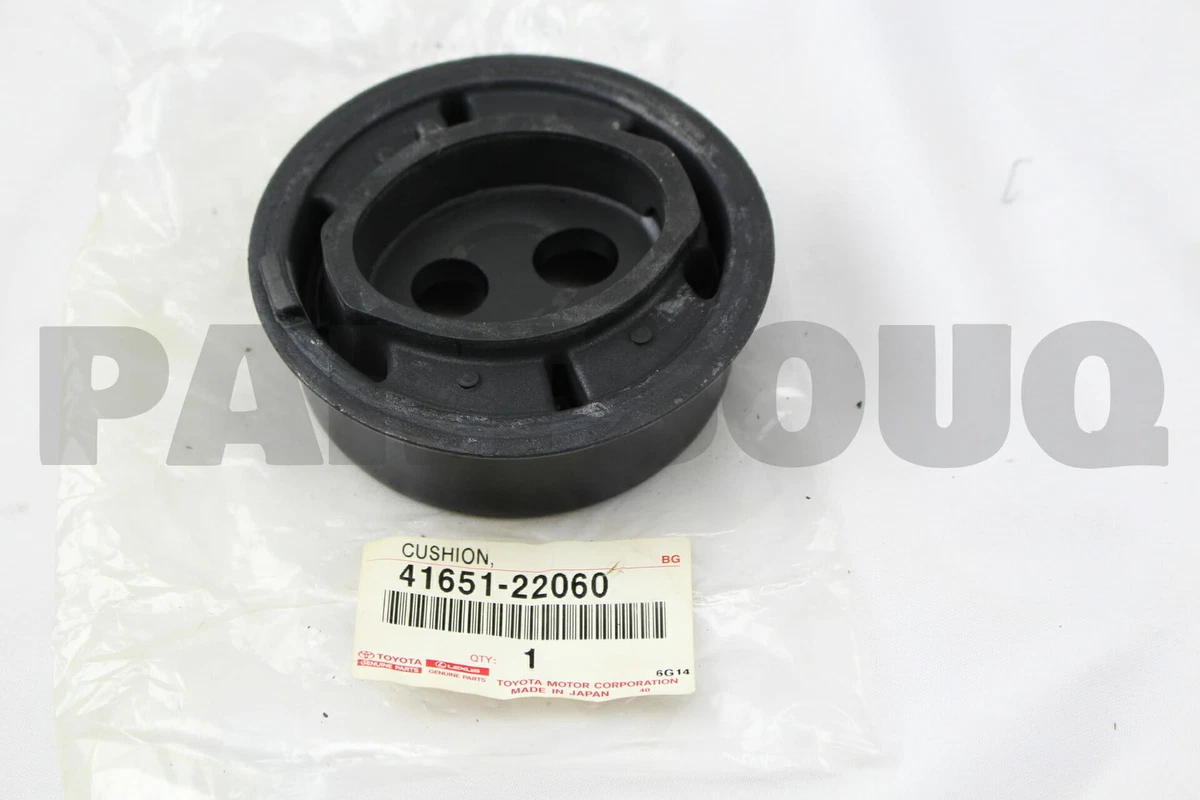 4165122060 Genuine Toyota CUSHION, REAR DIFFERENTIAL MOUMT, NO.3 