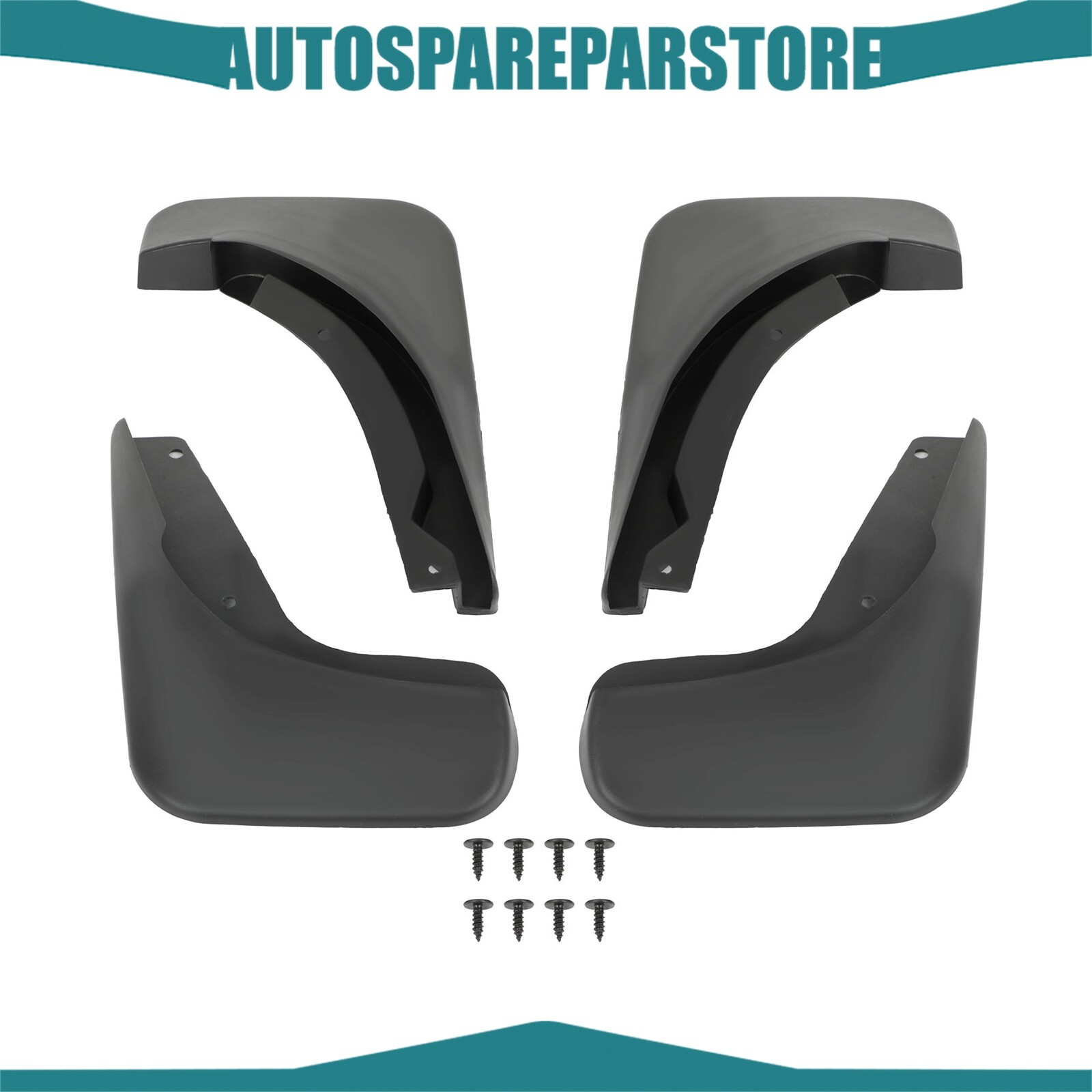 Mud Flaps For 2006 2007 2008 2009 Volkswagen Jetta (Sedan & Wagon) Guard Fender-image