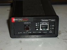 MetroBility Optical Systems twister 2641 2641-1E-01 No AC 100Base FX 10/100 TX