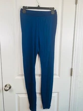 Vintage Patagonia Capilene Base Layer Pant  Blue Large Thermal Bottom Hiking USA