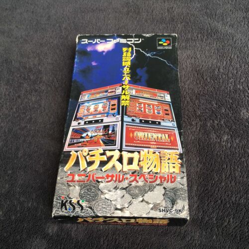 Super Famicom Pachi Slot Monogatari Universal Special JAP Bon état - Picture 1 of 12