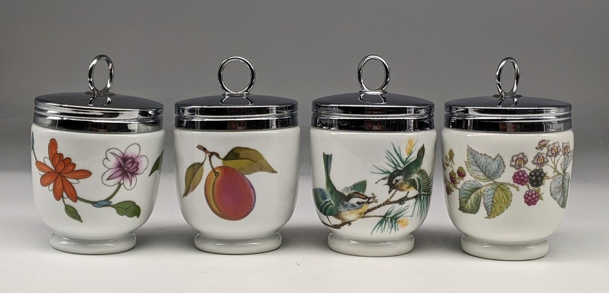 Royal Worcester King size 2 Egg Coddler in Evesham or 6 Blackberry