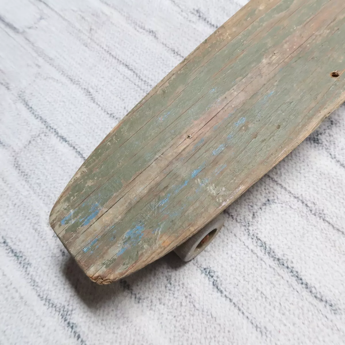 Vintage Wooden Super Surfer Skateboard Complete Cruiser