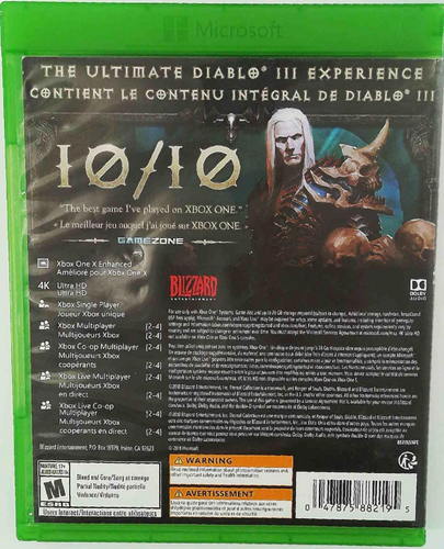 ✬ Diablo Eternal Collection - XBOX One - Very Good - NTSC ✬ - Picture 2 of 4