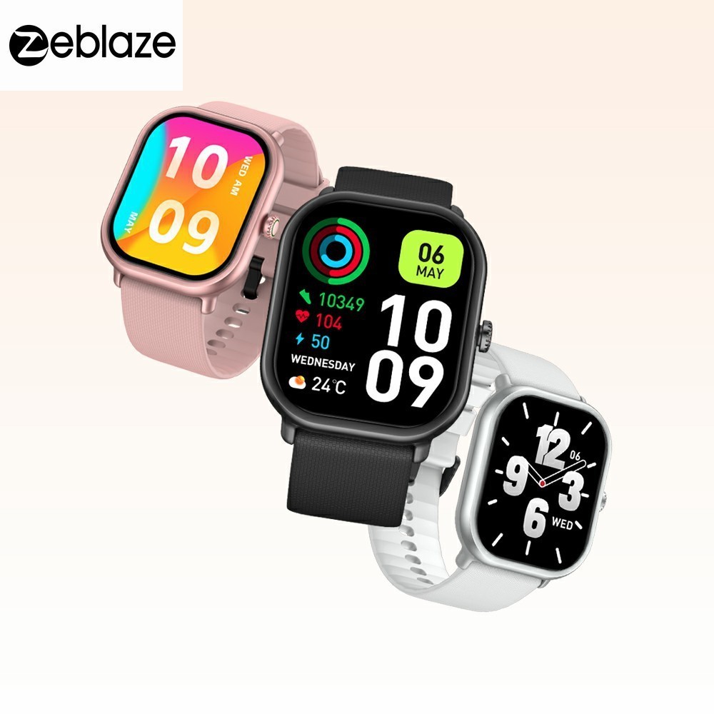 Zeblaze GTS Pro Smart Watch HD AMOLED Screen Bluetooth Phone Calls Sport  Watch