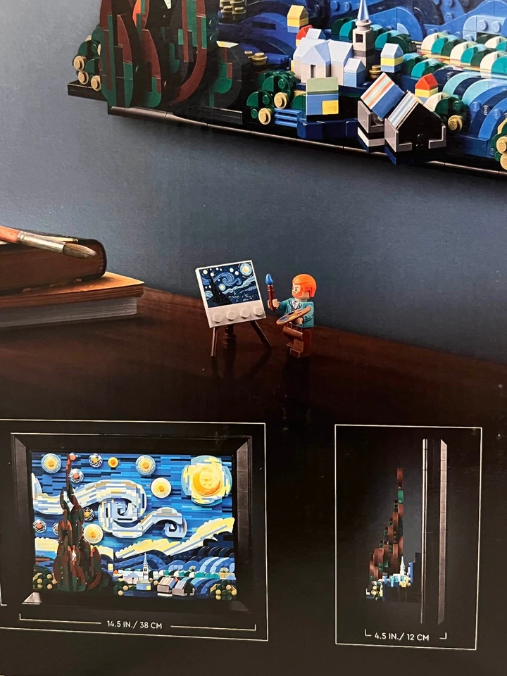 LEGO: Ideas - Vincent van Gogh - Notte Stellata 21333 - Immagine 4 di 4