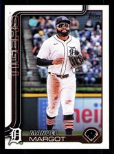 2025 Topps Update #US42 Manuel Margot Detroit Tigers Baseball Card
