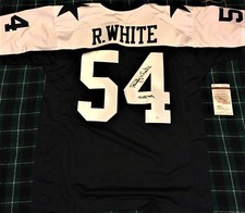 Randy White & Bob Lilly autographed Dallas Cowboys Jerseys - both in HOF - JSA !
