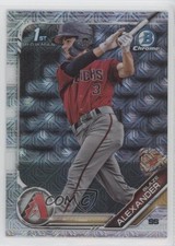 2019 Bowman Chrome Prospects Mega Box Mojo Refractor Blaze Alexander #BCP-53 b7z