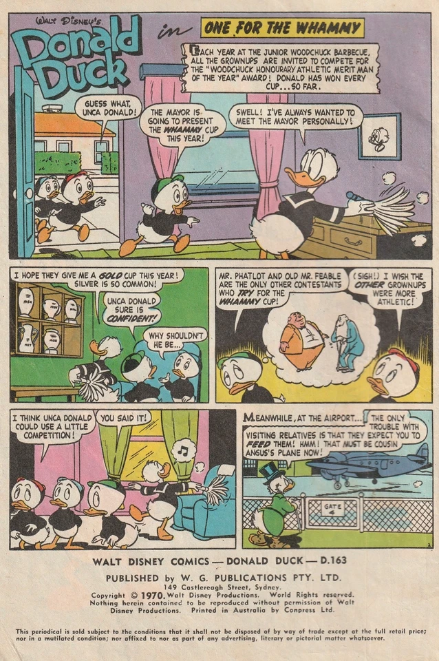 3 Australian Walt Disney Comics - 1970 Donald Duck & Uncle Scrooge - Image 2 of 3