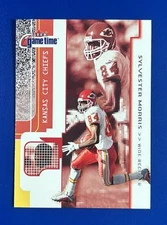 2001 Fleer Game Time Football Sylvester Morris Kansas City Chiefs #87