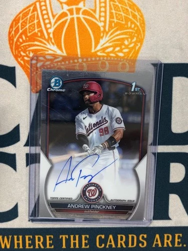 2023 Bowman Chrome ANDREW PINCKNEY Bowman 1st Autograph