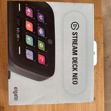Elgato Stream Deck Neo Black Macro Board For PC