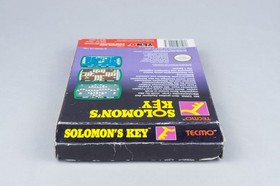 Nintendo NES *Solomon's Key* IMBALLO ORIGINALE CIB PAL B KE-NOE +