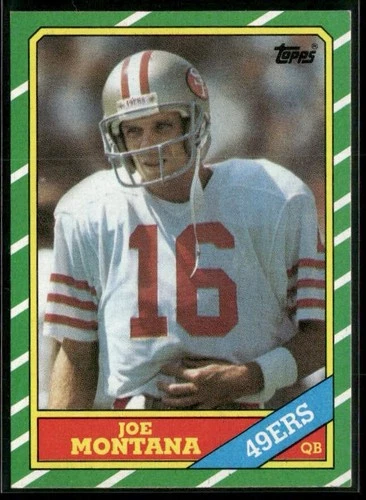 1986 Topps Joe Montana #156 EX-MT+