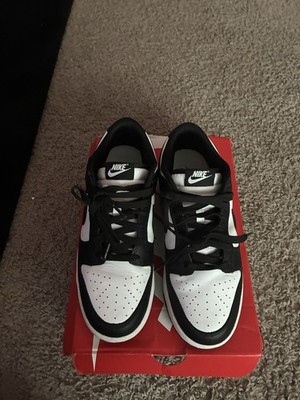 Nike Dunk Low Panda Men's Low Top Sneaker Black/White Colorblock Lace-Up