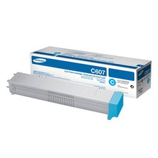Cartuccia toner ciano originale Samsung C607 (CLT-C6072S/ELS / SS537A)