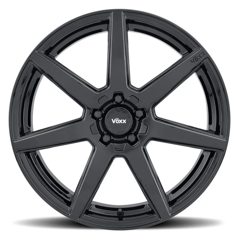 Voxx DESSO Wheels 20x8.5 (32, 5x120.65, 74.1) Black Rims Set of 4 Foto 2 de 3