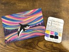 Original Orca Vivid Oceanscape Watercolor Scape Painting 4 x 6” By ScapesbySass — photo 3