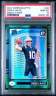 7183 Drake Maye 2024 Panini Donruss Optic #229 Green Hyper Rated Rookie PSA 10