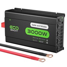 3000W Power Inverter for Vehicles  Home Use, DC 12V to AC 110V Voltage Conve...