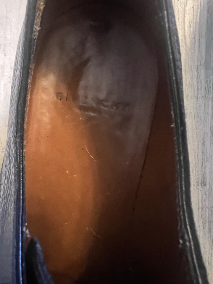 Sapato Derby Givenchy Couro cravejado com cadarço Oxford Preto Tamanho 8EUA $1250 RARO - Imagem 4 de 4