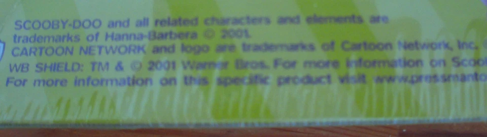 2001 Pressman Cartoon Network Scooby-Doo Cyber Chase Board Game Still Sealed - Image 4 of 4