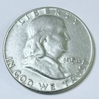 1954 Franklin Half Dollar 50C Silver 0.9 Business Strike #11313