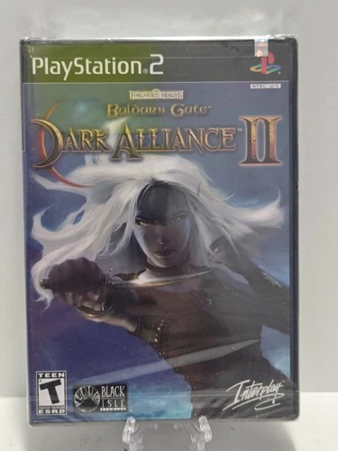 PS2 Baldur’s Gate: Dark Alliance II ~ Factory Sealed Y-Fold NTSC-U RPG ~ WATA A+