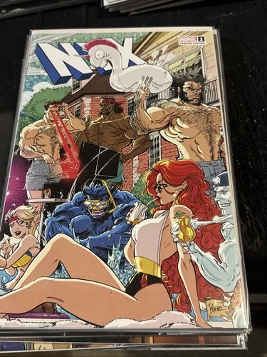 NYX #1 KAARE ANDREWS EXCLUSIVE CONNECTING TRADE DRESS VARIANT MARVEL COMICS