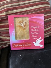 Confirmation Day - Confirmed In Christ Photo Frame. New. 4  High 2  Wide Photo