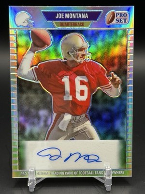 2024 Leaf Legacy Pro Set 89P-JM2 Joe Montana Auto 16/35 JERSEY MATCH